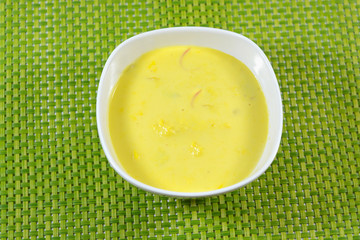 Basundi or Rabdi is a indian sweet dish. Popular dessert of India.