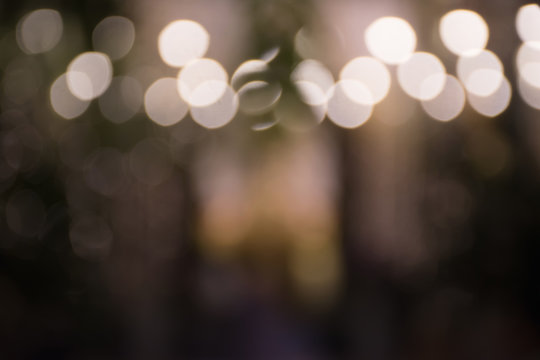 Bokeh abstract light blury background