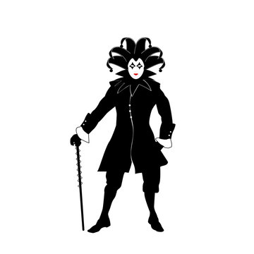 V&eacute;nitien avec sa canne