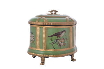 Porcelain jewelry box