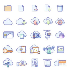 Icons for Cloud Service
