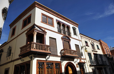 Casa señorial de Priego de Córdoba, provincia de Córdoba, Andalucía, España