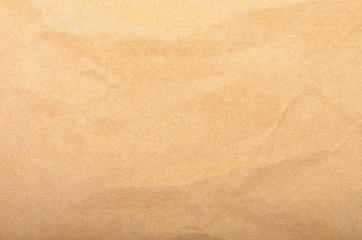 Fototapeta na wymiar Wrinkled packaging paper background
