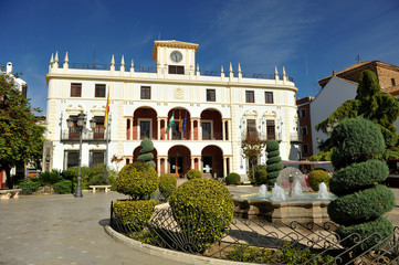 Ayuntamiento de Priego de Córdoba, Andalucía, España