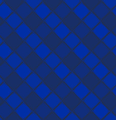 Fototapeta na wymiar Abstract blue geometric pattern from rhombus