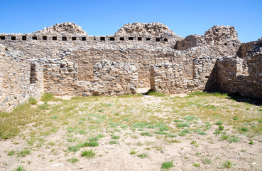 Fototapeta na wymiar Gran Quivira Ruins at Salinas Pueblo Missions National Monument