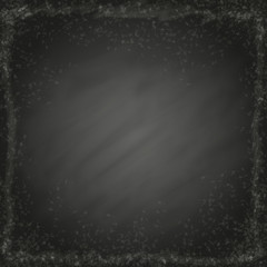 Grunge black chalkboard