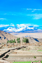 landscape in Andes. Peru.