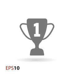 Trophy icon for web and mobile