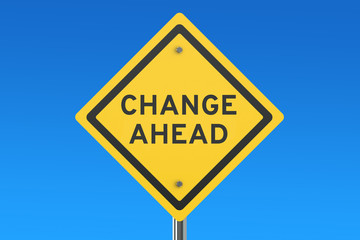 Change Ahead road sign