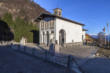 Ghisallo: sanctuary dedicated Madonna Protectress of cyclists