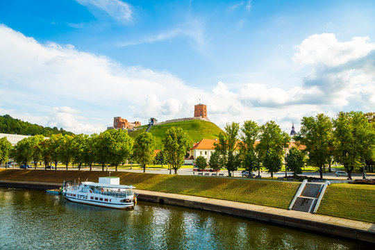 Vilnius Upper Castle With Tower Of Gediminas