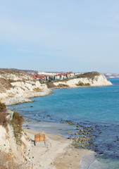 Fototapeta premium Seafront city of Balchik in Bulgaria, nature