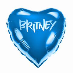 Britney Herz blau