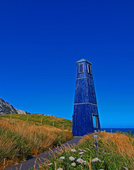 Samphire Hoe Tower at Dover Cliffs