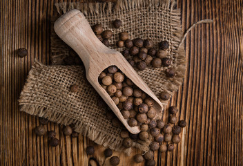 Heap of Allspice (selective focus)