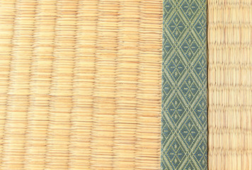 畳 / Texture of a tatami, a traditional Japanese mat as a flooring material