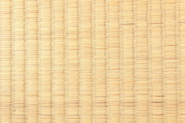 Texture of a tatami, a traditional Japanese mat as a flooring material