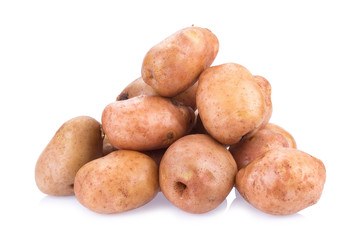 Potato isolated on white background