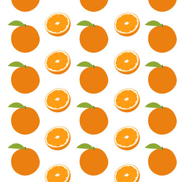 vector orange pattern