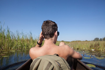 Relaxing in a Mokoro © 2630ben