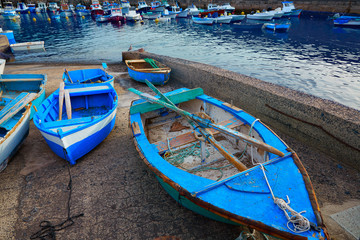 Fototapeta na wymiar El Cotillo port Fuerteventura Canary Islands