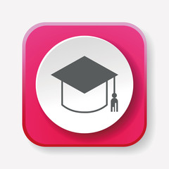 Graduation cap icon