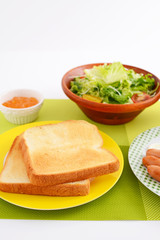 おいしそうな朝食