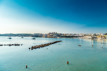Bay in the Salento peninsula in Italy