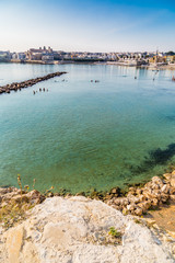 Bay in the Salento peninsula in Italy