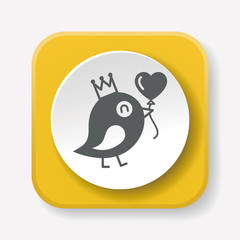 lover birds icon
