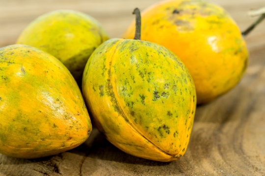 Tiesa, egg fruit, Canistel (Pouteria campechiana)
