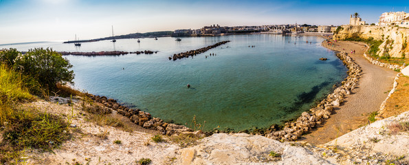 Bay in the Salento peninsula in Italy