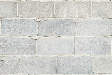 Closeup surface old cement brick wall texture background