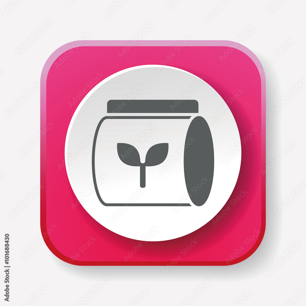 Sticker seed icon