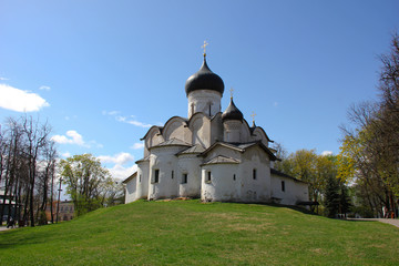 Saint Basil church on the Hill in Pskov