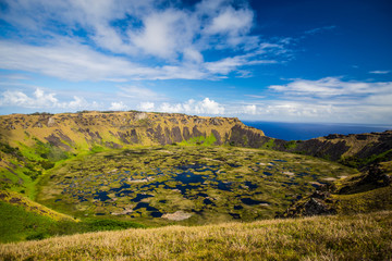 Rano Kau volcano