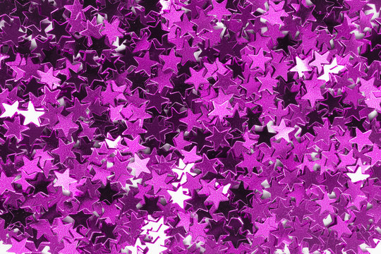 Purple Confetti Background