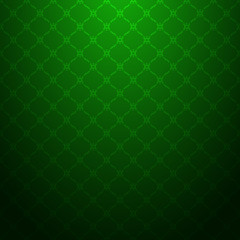 Fototapeta na wymiar Green geometric pattern