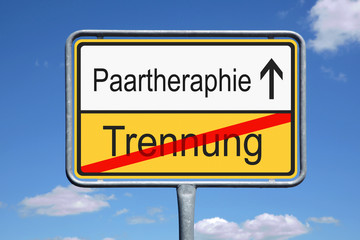 Paartheraphie / Trenung