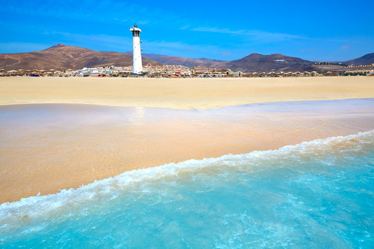 Morro Jable Matorral beach Jandia in Fuerteventura