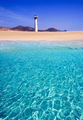 Foto auf Acrylglas Morro Jable Matorral beach Jandia in Fuerteventura © lunamarina