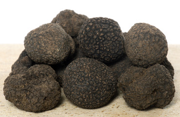 delicious black truffles