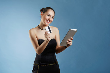 Fototapeta premium Online shopping