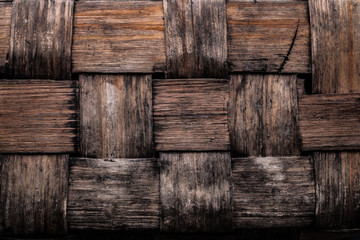 Wicker rough texture backgrounds concept horizontal view