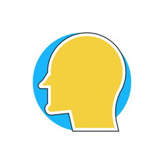 head profile icon