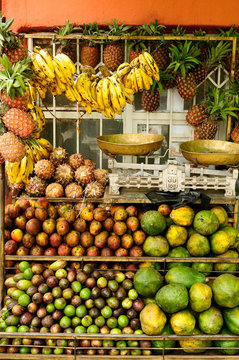 Fruit stall in Ethiopia