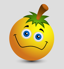 Innocent Vegetarian Emoji Smiley Emoticon