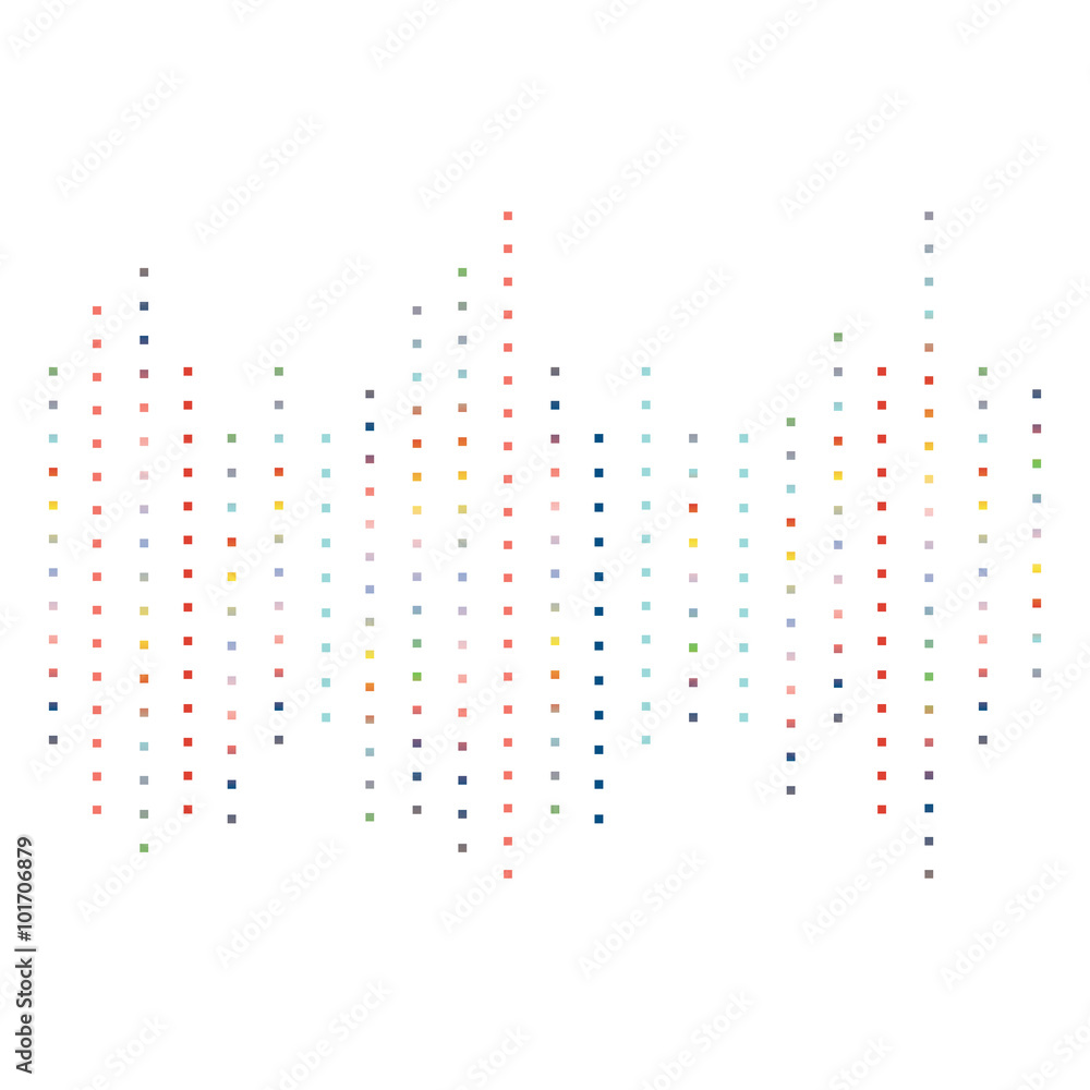 Poster modern polygonal minimalistic colorful vector background. simple color squares mosaic for clean wall