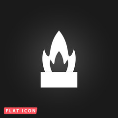 Flower in a pot icon. Cactus